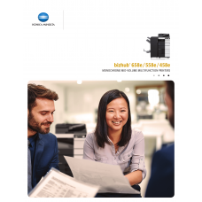 bizhub 658e 558e 458e Brochure